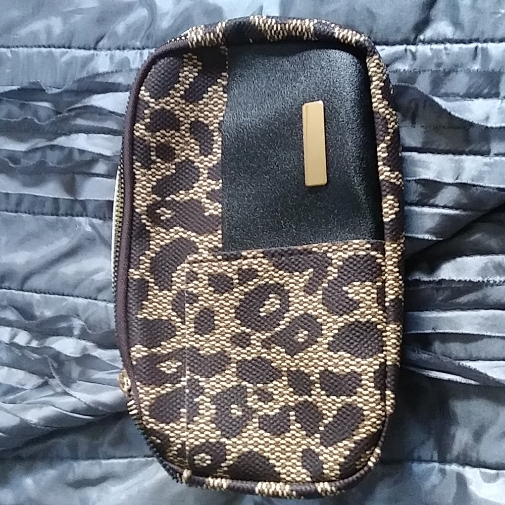 Leopard print purse